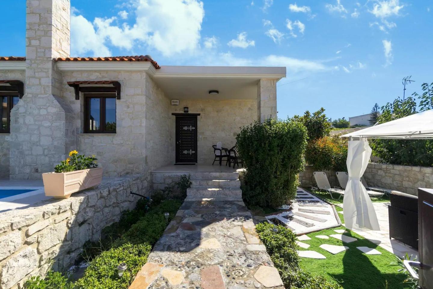 Heraklion Twins House - Private Pool Retreat Episkopí- Rethimno Buitenkant foto