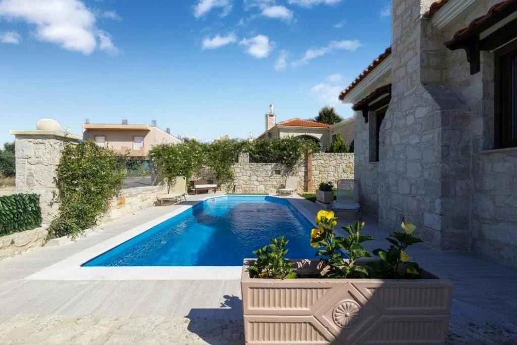 Heraklion Twins House - Private Pool Retreat Episkopí- Rethimno Buitenkant foto